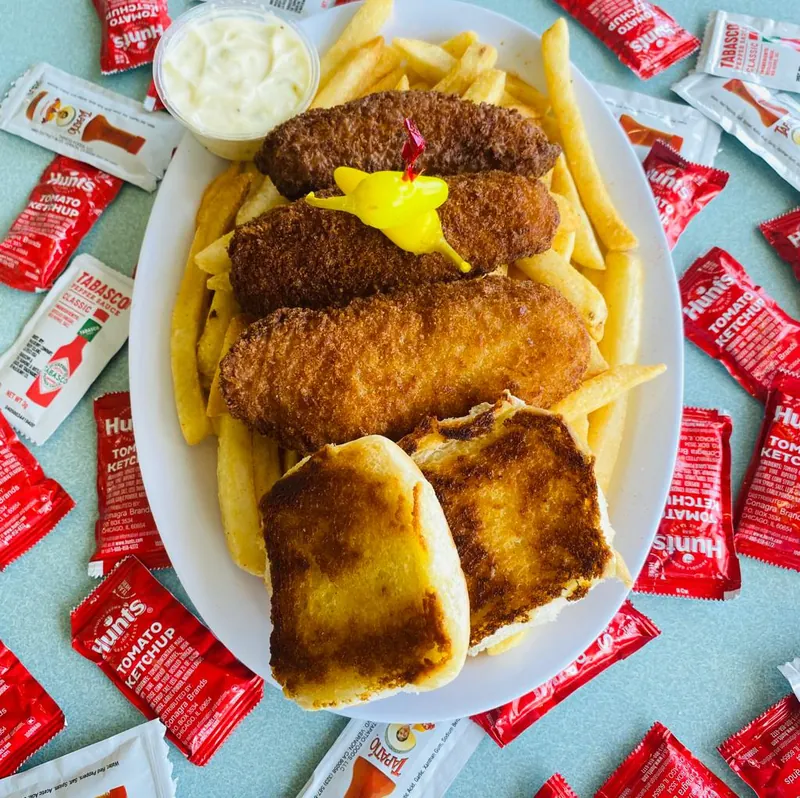Dinner Specials at Omega Burgers, Bellflower