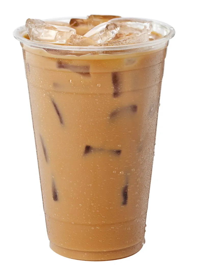 Iced Coffee at Omega Burgers, Bellflower
