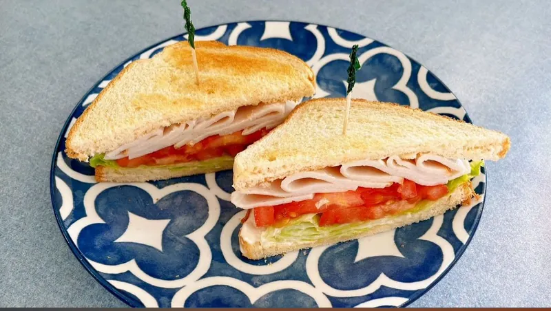 Turkey Sandwiches at Omega Burgers, Bellflower