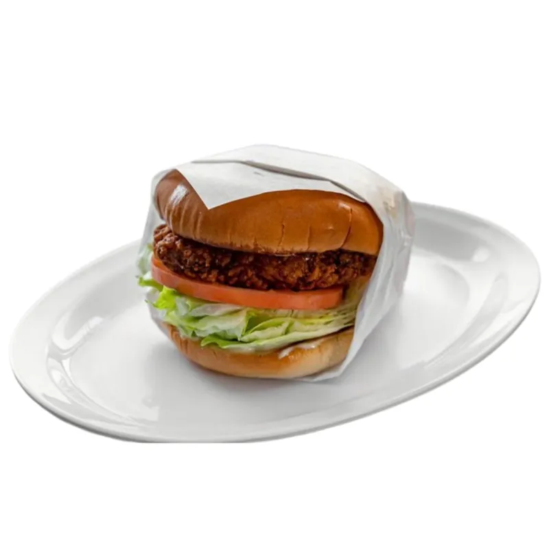 Spicy Crispy Chicken Sandwich at Omega Burgers, Bellflower