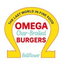 Bacon Burger at Omega Burgers, Bellflower